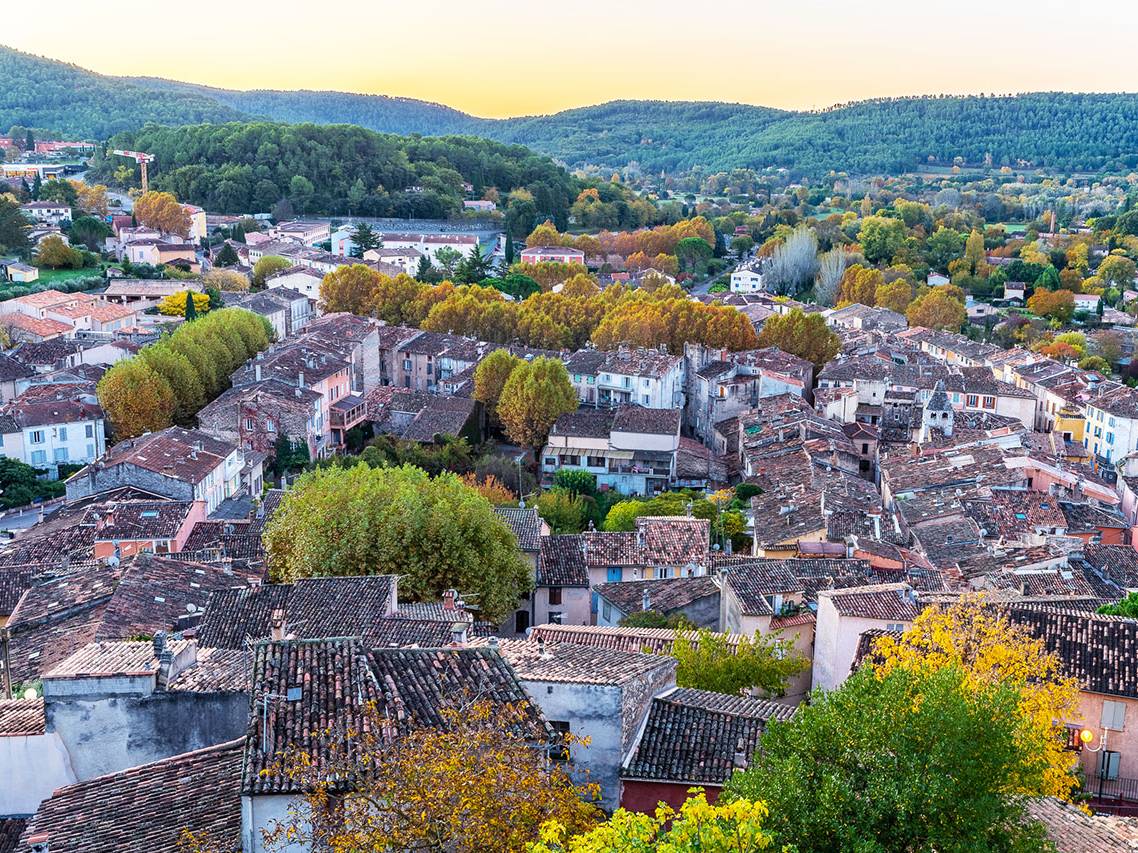 Salernes et ses forêts de pins